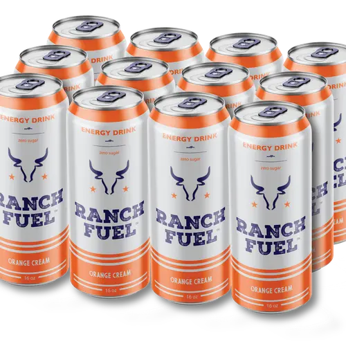 Orange Cream - ONLY 5 Ingredients - Energy Drink