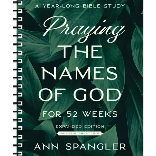 Praying the Names of God for 52 Weeks with Bonus Tear-Out Cards: A Year-Long Bible Study
