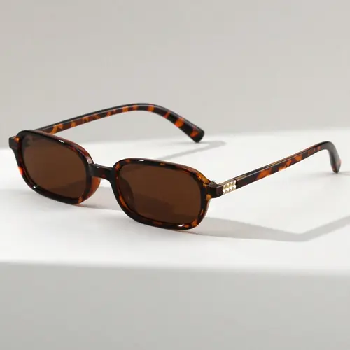 Unisex Vintage Sunglasses, Trendy Casual Sunglasses for Everyday Use, Fashion Accessories for Outdoor Activities, Trendy Shades