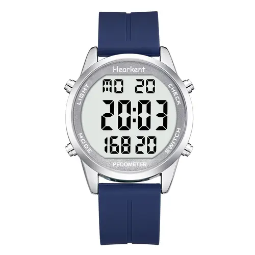 Pedometer Watch for Walking for Senior No App Required with Steps Calories Counter and LCD Large Numbers hearkent 2306 sohochic