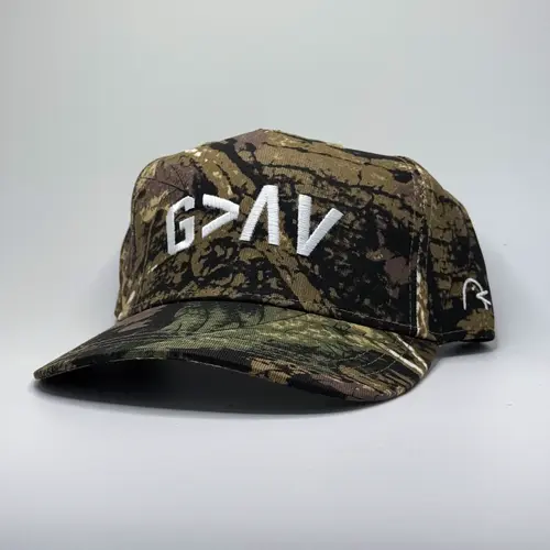 Yappy Scan Durable Christian Faith-Themed Graphic Trucker Snapback Cap - God Is Greater Than The Highs and Lows, Adjustable, Unisex Casual Baseball Hat, Daily Wear Accessory