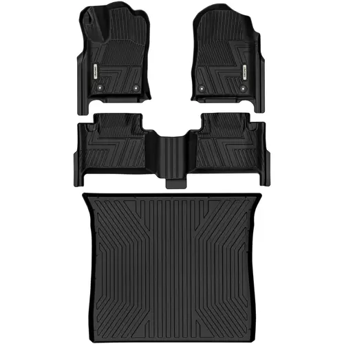 YITAMOTOR Upgraded Floor Mats Set for 2016-2021 Jeep Grand Cherokee / 2022-2023 Jeep Grand Cherokee WK (Non L)