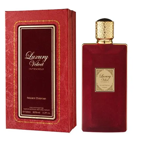 Women's Luxury Velvet Alcohol-Base Eau de Parfum (Edp Liquid Fragrance) - 3.3 fl oz (100ml), Hypoallergenic Floral Sweet Perfume, 60-Month Long-Lasting Signature Scent for Adults' Daily Wear, Contains Alcohol Beauty Product Single Item