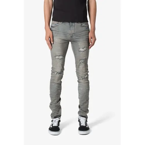 mnml X607 Painted Skinny Denim - Blue