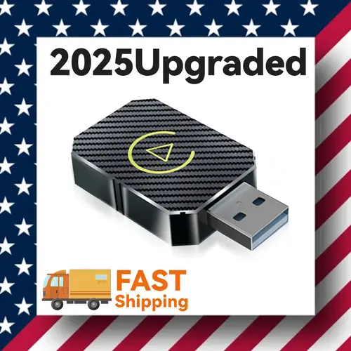 2 in 1 Wireless Apple carplay Adapter Apple and Android,converts wired to wireless,automotive blue tooth electronic accessories carplay dongle Network