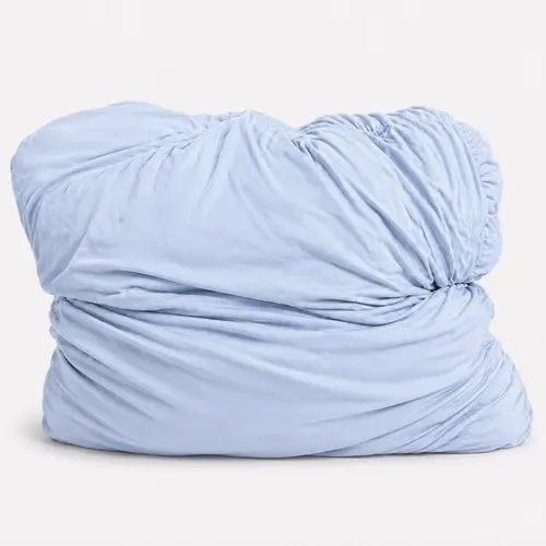 The Mini Breakup Pillow -16" x 16" x 3" - Plush Texture Cushion with Removable, Breathable Soft Cloud Case, Machine Washable for Dorm & Travel