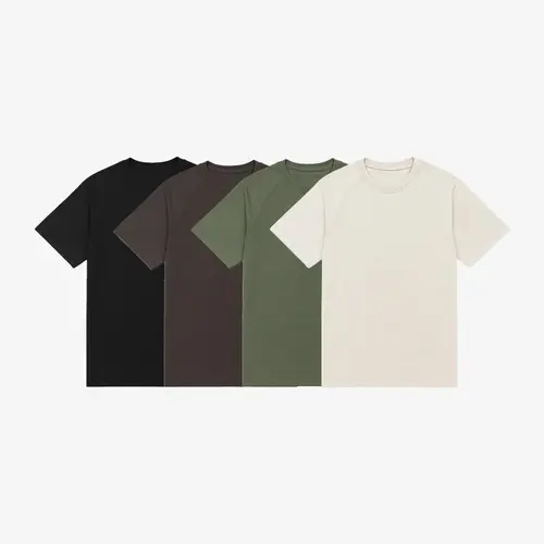 Haus Essentials Short Sleeve Athletic Fitted Tee Bundle