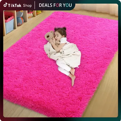 【Back to School】 【Summer Sale Deals】MUGORN Area Rugs for Bedroom,  Fluffy Soft Shag Rugs for Living Room, Small Fuzzy Plush Shaggy Carpets for Boys and Girls Dorm Room Home Decor#SummerVibes,summerwins summerwins