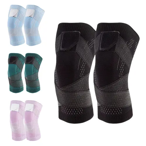OLLAS 1 Pair Sports Knee Pads, Volleyball Protective Gear with Soft Sponge for Floor Burn and Bruising Prevention