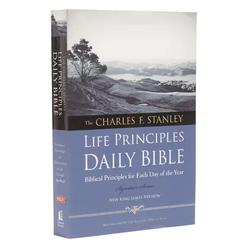 NKJV, Charles F. Stanley Life Principles Daily Bible: Holy Bible, New King James Version