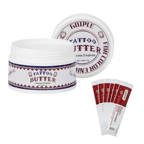 Goiple Tattoo Aftercare Cream, 2.6oz Bottle - Soothing Gel, Protective Balm for During Tattoo Process, Scar Repair for All Skins