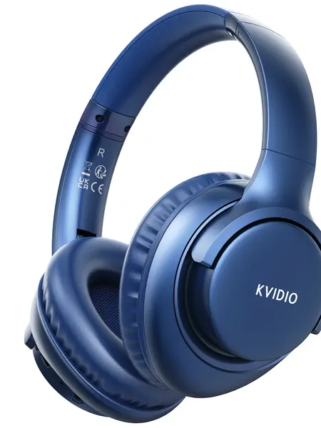 Electronic Wireless Bluetooth Headphones Over-Ear, Deep Bass Hi-Fi Stereo, 65H Playtime, Foldable Lightweight Headset with Mic for iOS/Android/PC Headset Earbud Headphonesbluetooth Black Audio Wirelessheadphone #DealsforYouDays