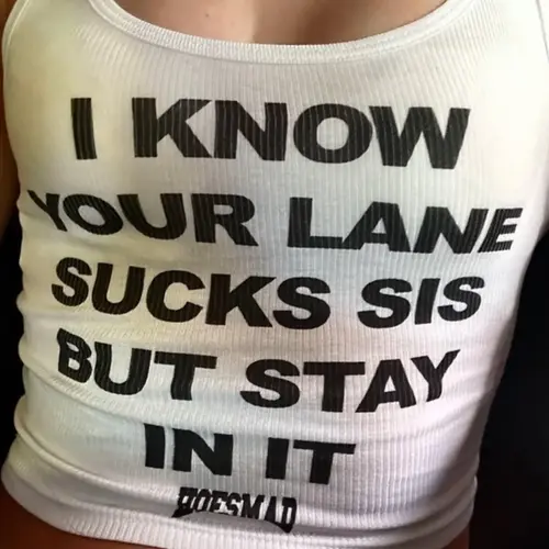 Women's Letter Print Fit Tank Top, Casual Sleeveless Top for Summer, Ladies Clothes for Daily Wear