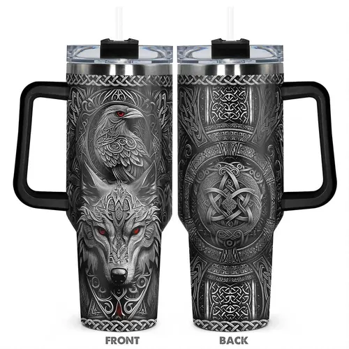 40oz/30oz/22oz/20oz/14oz Tumbler, 1pc Gift, Stainless Steel Cup, Insulated and Durable, Design of the Dark Skull Series, Perfect for skull lovers and Anyone Who loves Unique Artwork, great for holding hot or cold beverages