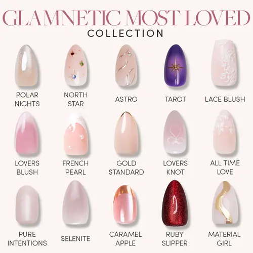 Glamnetic Most Loved Press On Nail Collection