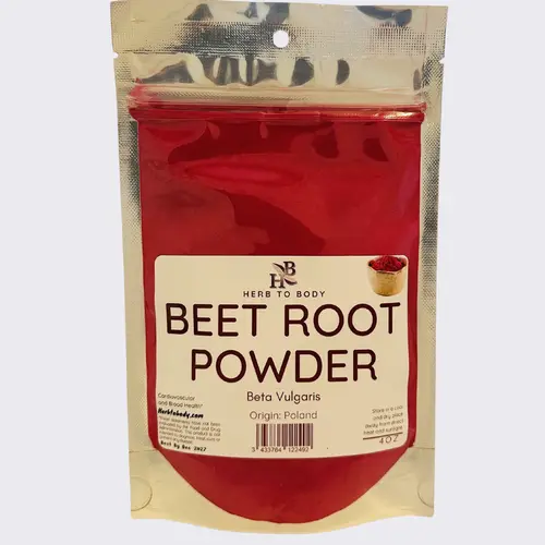 Beet Root Powder - 4oz | Beta vulgaris | Wildcrafted | Herb To Body