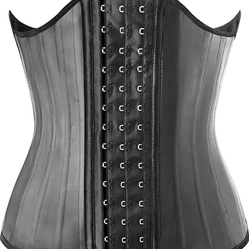 Women's 1 Piece Adjustable Hook And Eye Waistband Waist Cinching Shapewear Waist Trainer, Solid Backless, Tummy Control Corset for Women