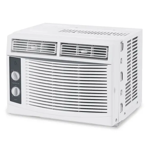 Garvee 5000 BTU Window Air Conditioner ，115V，Cool Rooms Up to 150 Sq.Ft.,Smart Window AC Unit with Smartphone App or Remote Control,3 Fan Mode,Sleep&ECO Mode,Washable Filter,for Bedroom Apartment Office Suitable for 150 Sq.Ft
