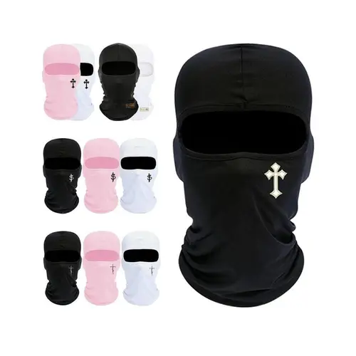 Yeomoo Balaclava Neck Gaiter - Unisex Acrylic Quick Dry Sun-Proof Face Cover, Lightweight Breathable Balaclava Mask Headwear with Summer UV Protection for Hiking, Machine Wash Sports & Outdoor Accessory