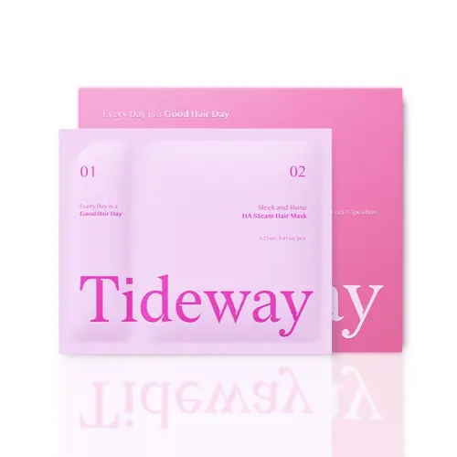 【Pack of 3】Tideway Sleek and Shine 3X Keratin Hair Treatment, 5D Hyaluronic Acid Steam Hair Mask, Restore Moisture and Repair Damaged Hair, 3 PCS Combo Pack, Perfect Present for Man Woman tiktokshopbacktoschool,back to school,back to school haul