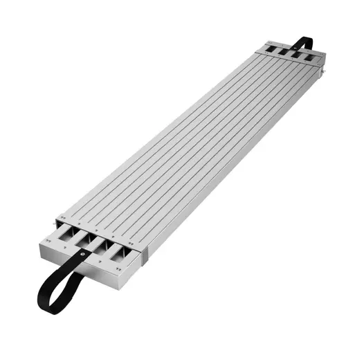 【GARVEE】Telescopic Heavy-Duty Adjustable Aluminum Work Plank, 6-15ft Lengths, Supports 440LBS, Skid-Proof, Ideal for Outdoor Construction, Painting & Home Improvement Safe Access, 72-108In Fits Many Heights