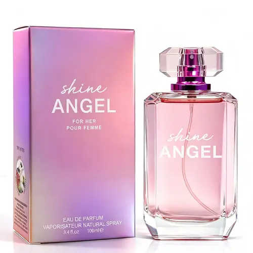 3.4 fl.oz Women's Eau De Parfuma Spray, Long-Lasting Perfume, Notes Of Vanilla, Jasmine, Red Berries Scents, Perfect For Dating, Daily Life, Parties, Gift Giving Fragrances Glam