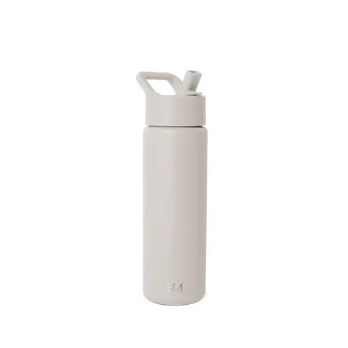 Simple Modern Summit Water Bottle with Straw Lid 22oz - Cupholder Friendly, Vacuum Insulated Stainless Steel, Reusable, Leak-Proof, BPA-Free
