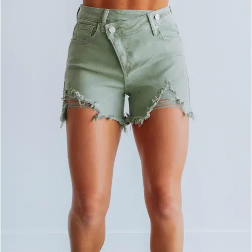 Aliyah Risen Shorts - Olive