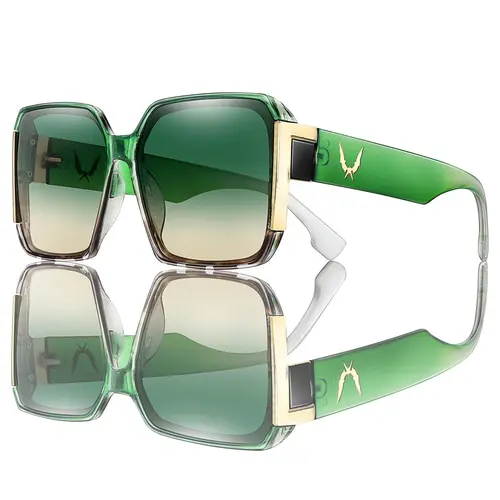 Unisex Fashionable Tinted Lens Sunglasses, Trendy Casual Sunglasses for Outdoor Sports, Fashion Accessories for Outdoor Travel Beach, Fashionable Frames Sunglasses, Trendy Shades