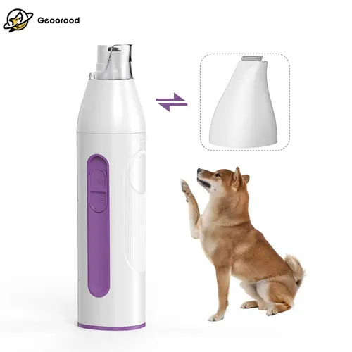 Geoorood 2-in-1 Pet Nail Grinder & Paw Trimmer Accessory for Grooming Vacuum Kit, Nail Grinding & Paw Trim Ready #backtoschool
