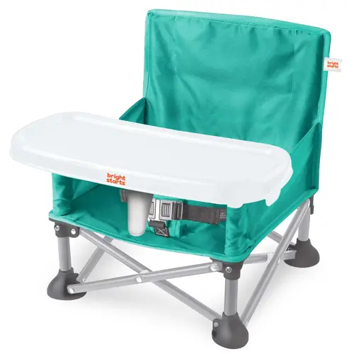 Bright Starts Pop ‘N Sit™ Portable Booster Seat -  Teal