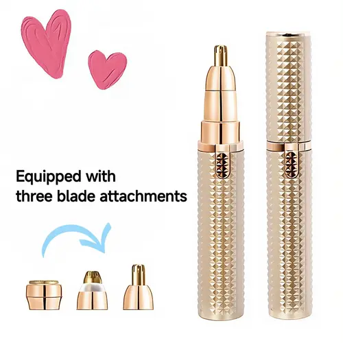 Multi-functional mini full-body shaver, electric eyebrow trimmer, portable women's hair removal and beauty trimmer, suitable for all parts of the body, safe and gentle.