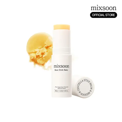 [mixsoon Official Shop] Bean Stick Balm 0.38 oz. / 11.5ml — All-in-One Hydrating Balm, Korean Skincare for Glass Skin