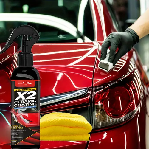 Nuokaiqi Nanoceramic Spray Coating Agent - Automobile Coating Agent for Car Detailing, Paint & Glass Care, Durable Anti-Fouling Protection, Quick Effect Coating Agent For Car, Car Wax Ceramic Coating
