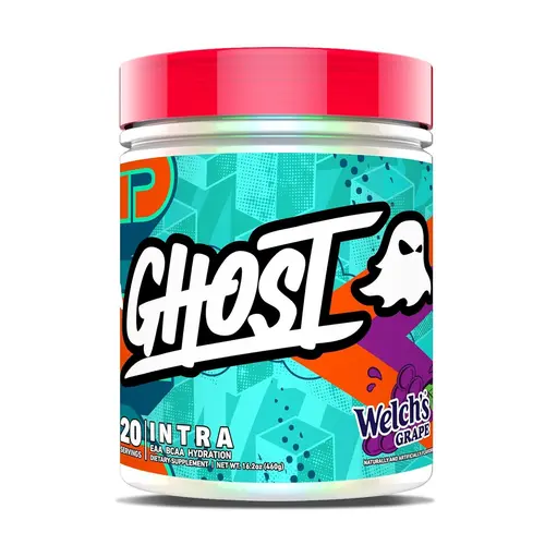 GHOST Intra Workout Powder - BCAAs, & EAAs, Nootropics & Hydration - Essential & Branch Chain Amino Acids Supports Muscle Recovery & Focus - Pre, Intra & Post Workout Powders