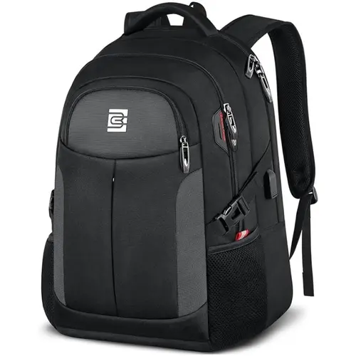 Bruno Cavalli Laptop Backpack #18506, Water-Resistant Travel Computer Bag Laptop Sleeve for Men, Work, School and Business