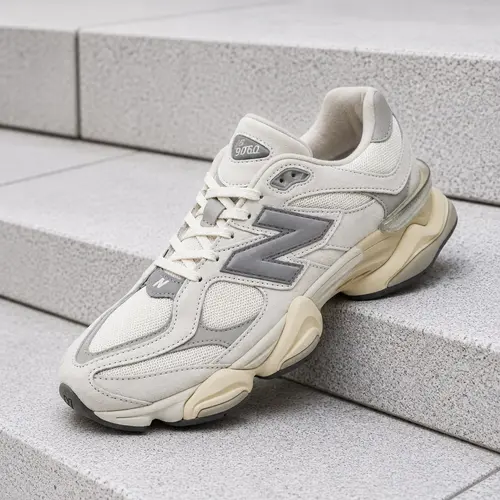 New Balance 9060 Sea Salt White U9060ECA Men's Fashion Sneaker New