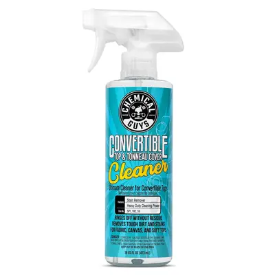 CHEMICAL GUYS Convertible Top Cleaner – Safely Removes Dirt, Stains & Grime from Fabric & Vinyl Soft Tops, Restores OEM Look Without Fading or Discoloration, Cleaning Spray, Household, Stain Remover