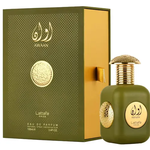 Lattafa Awaan Gold Eau de Parfum – 100ml (3.4 fl oz) – A Luxurious & Unisex Fragrance