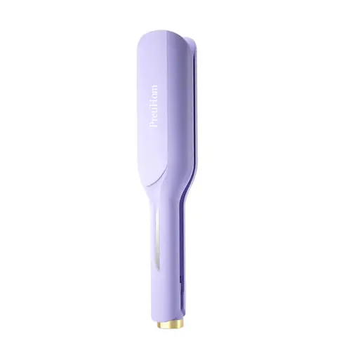 PretiHom V-Shaped Clip Curler - 30-Second Fast Heat-Up, Ergonomic Lightweight Hair Curler for Easy Curls, Light and Smooth Beach Waves, Curling Irons