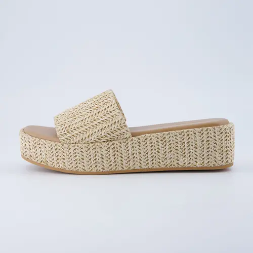 Cushionaire Women's Kudos Platform Sandal – Dressy Summer Beach Sandals with Cushioned Footbed, Wedge Sandals for Women