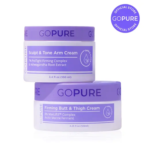 GOPURE Firm & Tone Bundle - Arm Cream + Butt & Thigh Cream