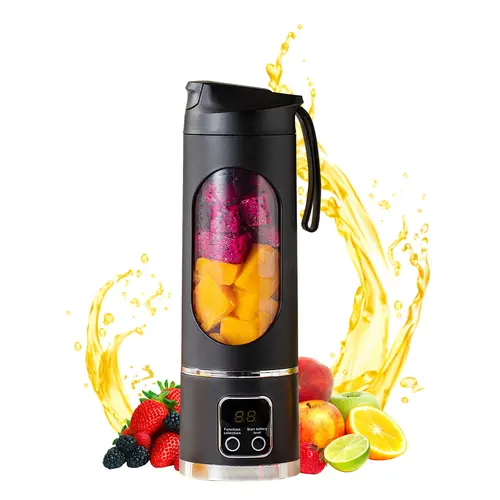 USB Rechargeable Portable Blender for Shakes and Smoothies & Juicer, Blenders for Smoothies, Smoothie Machine, Fruit & Vegetable Juicer for Outdoor Use, Essential for Summer Sports and Healthy Tending, Gift