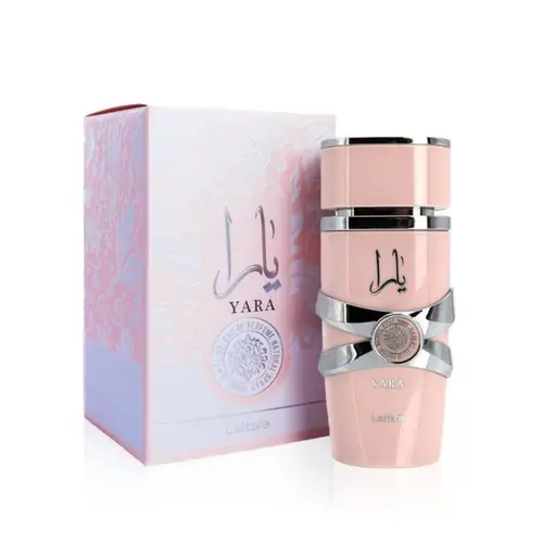 Lattafa Yara for Women 3.4 Ounce (100ml) Eau De Parfum Spray Perfume Fragrance Floral Vanilla Musk, Perfumes