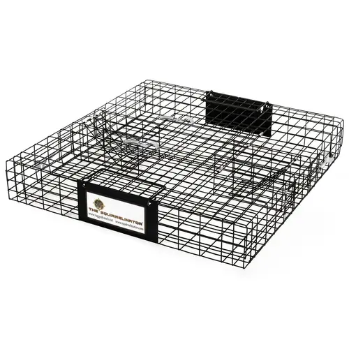 Rugged Ranch SQRTO Squirrelinator Trap CatchMor Live Animal 2 Door Metal Cage