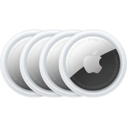 Apple - AirTag (4-Pack) - Silver