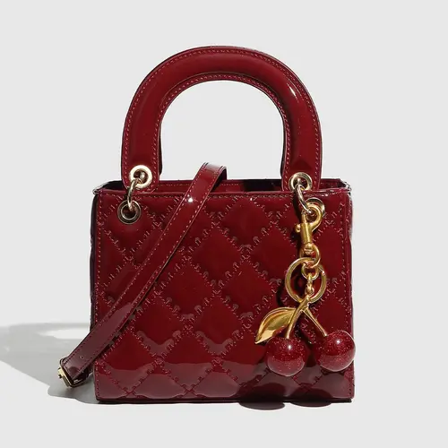 PU Leather Crossbody Bag, Casual Plain Pattern, Vertical & Long Styles Available, Fashionable Shoulder Bag, Geometric Design