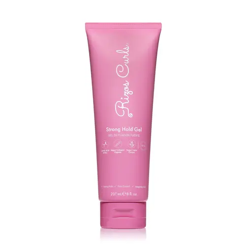 Rizos Curls Strong Hold Gel for flake-free, weightless hold, frizz control, enhanced definition & shine