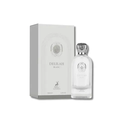 Maison Alhambra Delilah Blanc Eau De Parfum - Women's Aromatic Floral Perfume, 3.4 fl oz (3 to 3.9 fl oz Range), Single Item Elegant Fragrance, Elegant Floral Scents, Adults, Citrus Floral
