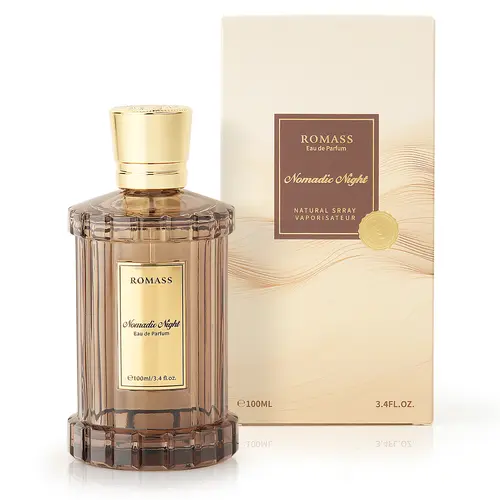 ROMASS Nomadic Night Eau de Parfum Unisex Fragrance with Smoked Oud, Desert Sage & Starry Amber | 3.4oz/100ml TikTokShopBlackFriday #Summervibes